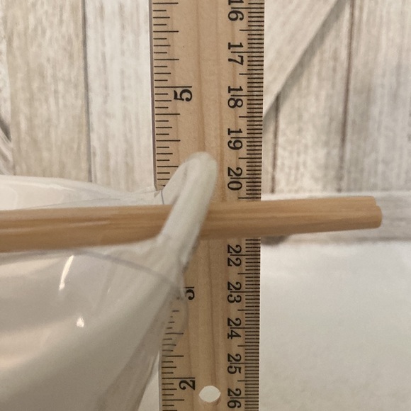 Rae Dunn Rice Bowl with Chopsticks - Picture 4 of 6